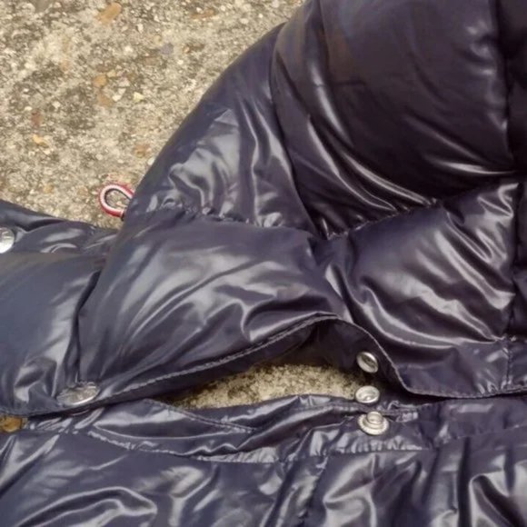 Moncler Cuvelier Giubbotto Navy Down Jacket Men’s 5 XL Slim XXL NWT - Picture 8 of 15